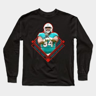 Christian Wilkins Diamond Style Long Sleeve T-Shirt